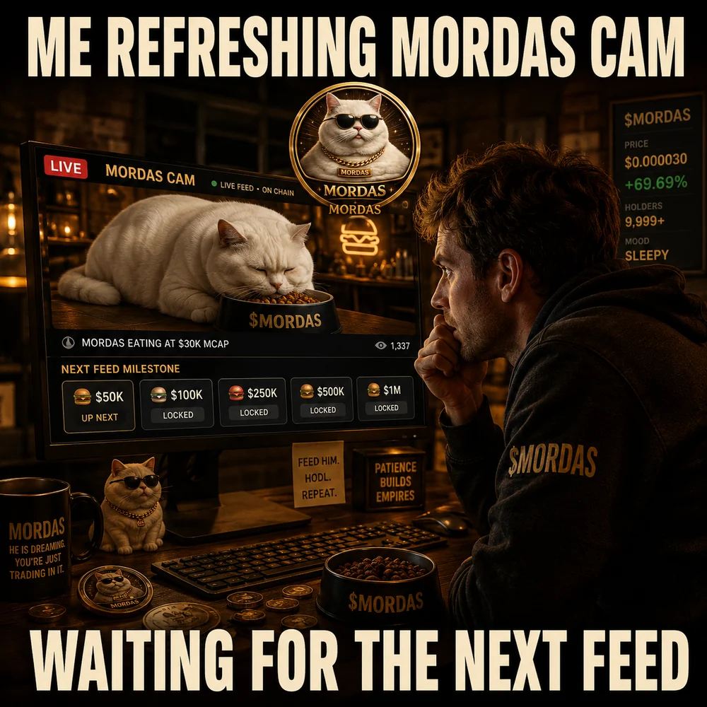 Me refreshing Mordas cam, waiting for the next feed